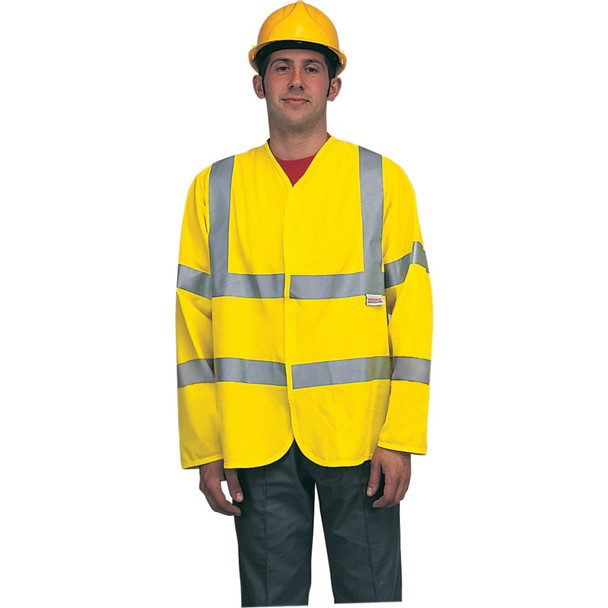 Tuffsafe Hi-Viz Lightweight Jacket(En471) Yellow-Medium