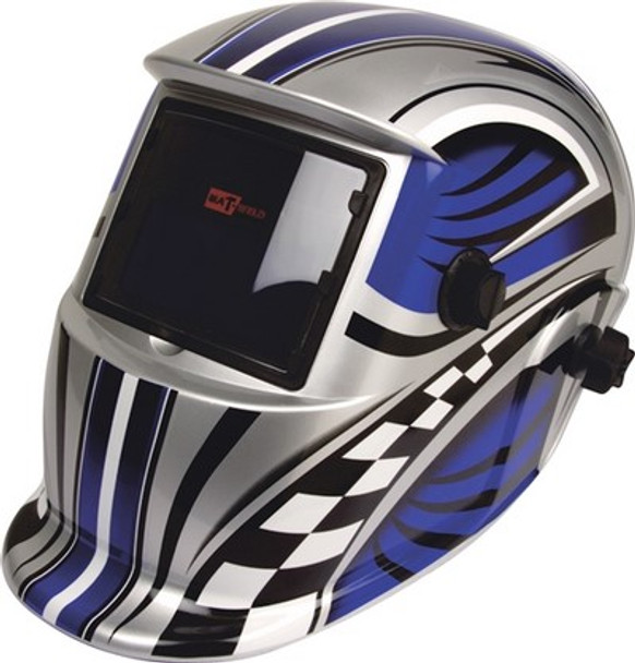 HELMET MATWELD AUTO DARK W/GRIND BLUE 595.52