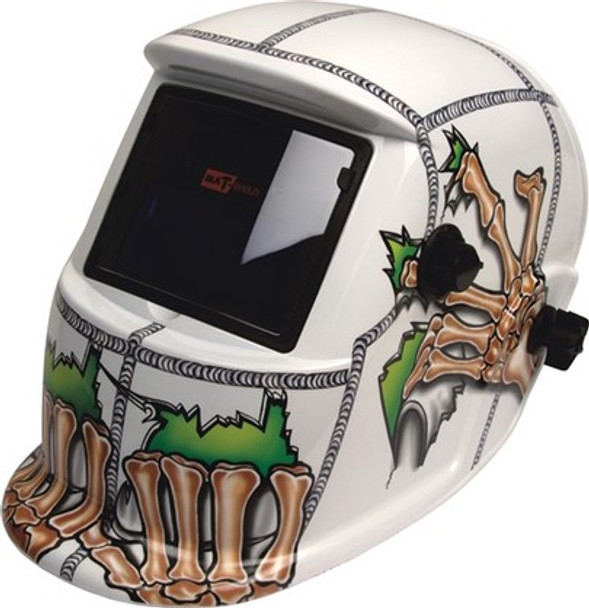 HELMET MATWELD AUTO DARK W/GRIND WHITE 595.52