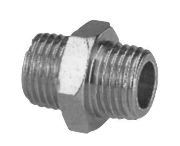 ANI NIPPLE DOUBLE  1/4X1/4``MALE 33/904 20.08