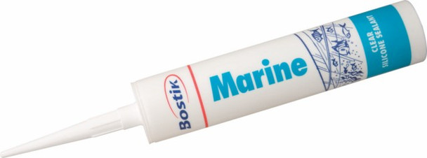 BOSTIK SILICONE MARINE 280ML CLEAR (12)) 65.7