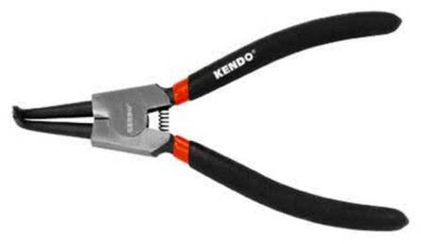 PLIER KENDO CIRCLIP EXTERNAL BENT 180 65.02