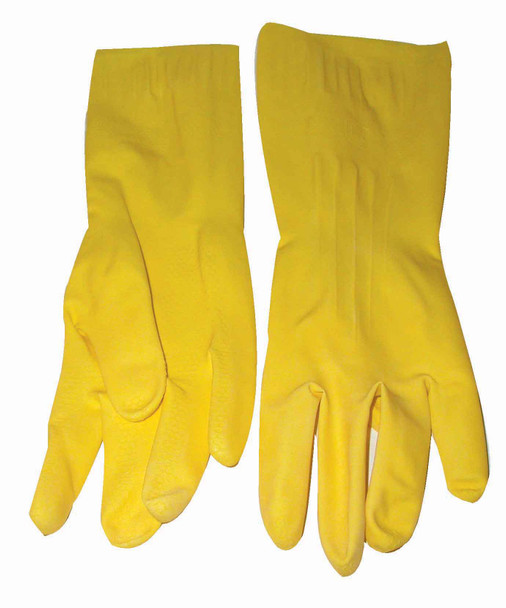 GLOVE MATSAFE LATEX HOUSE/H YELLOW L PP 9.64