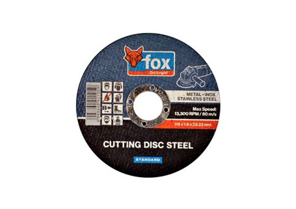 ABR FOX CUT STEEL 115X1.6MM STD 7.73