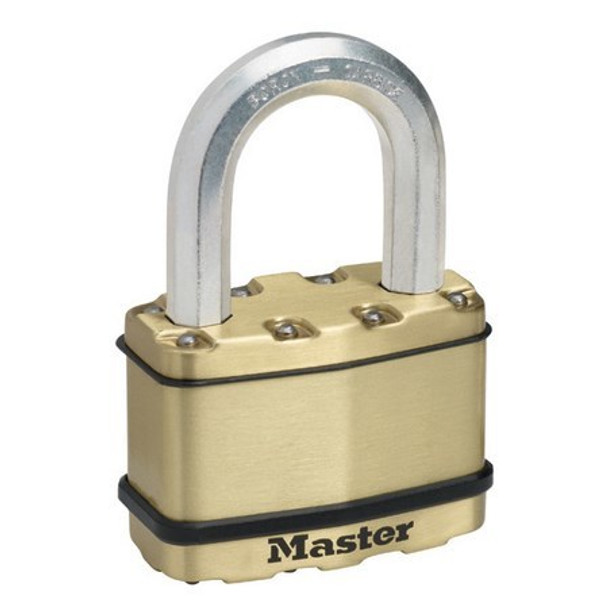 PADLOCK MAS EXL 64MM LAM BRASS MA455008 637.96