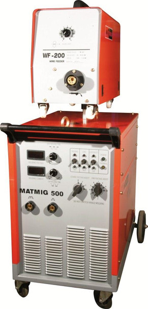 MATWELD WELDER MIG 500A 380V SEP FEED(H) 38400