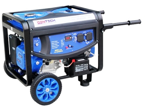 GEN-TECH GENERATOR 7.5KVA ELECTRIC LRP 17012.69