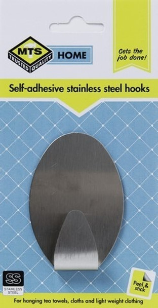 MTS HOME LARGE OVAL STAINLESS STEEL HOOK 23.04