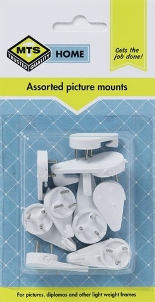 MTS HOME  ASSORTED PICTURE MOUNTS 9PC 20.77