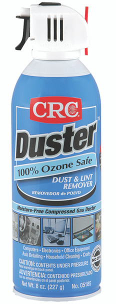 Crc Duster Moisture-Free Dust & Lint Remover, 8 Wt Oz