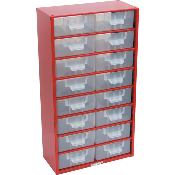 Kennedy 16-Drawer Small Parts Storage Cabinet