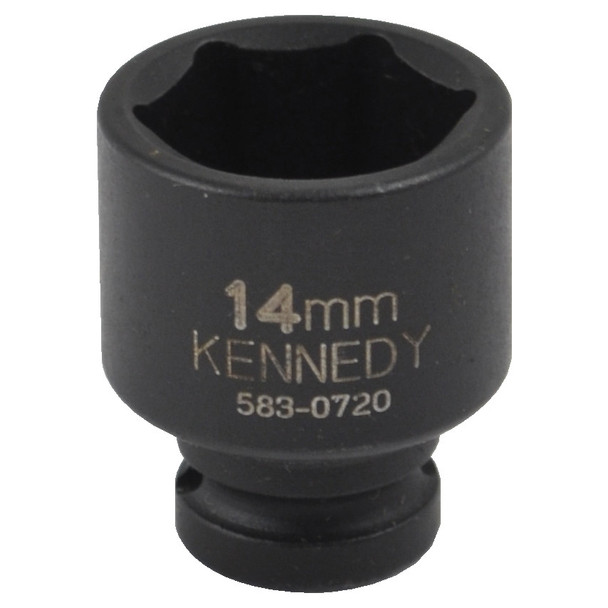 Kennedy 12mm Impact Socket 1/4" Sq Dr