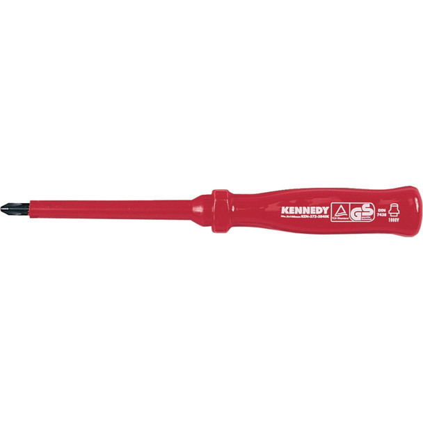 Kennedy No.0 Cross Pt Insulated Vde Screwdriver