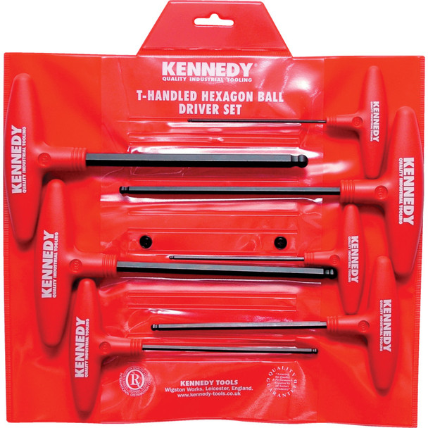 METRIC T-HANDLE BALL DRIVER SET (7-PCE) 499.96