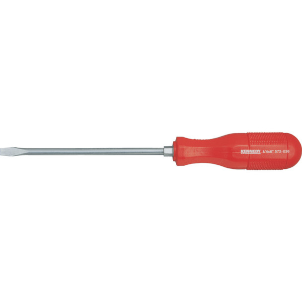 Kennedy 8X200mm Flat Hi-Grip Screwdriver