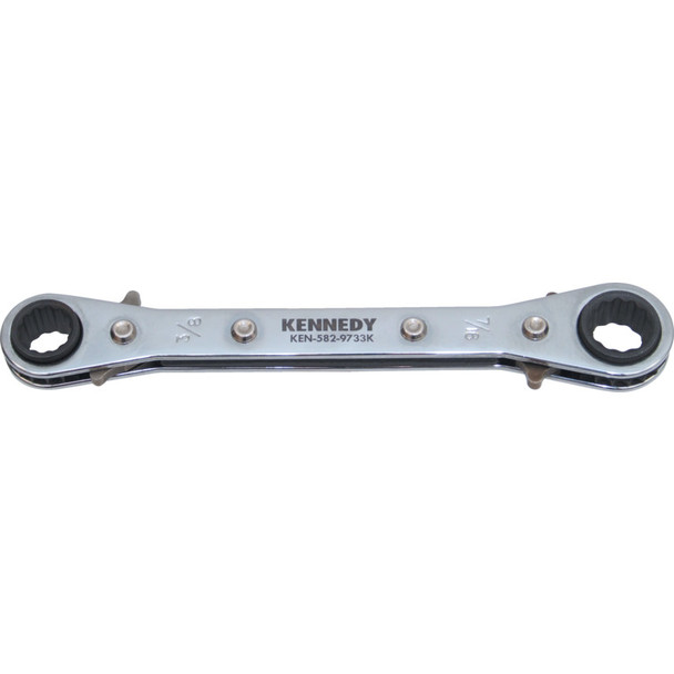 Kennedy 5/8"X11/16" Straight Ratchet Ring Wrench