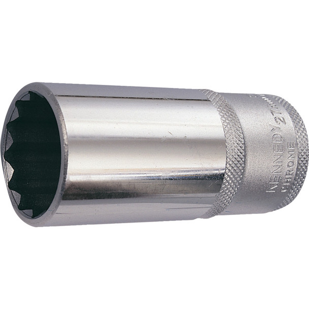 Kennedy 11/16" A/F Deep Socket 1/2" Sq Dr