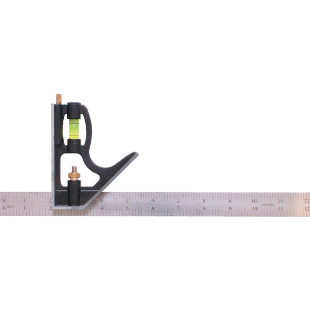 Kennedy 12" Diecast Combination Square & Ruler