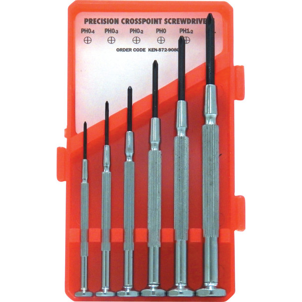 Kennedy 6-pce Precision Screwdriver & Tool Set