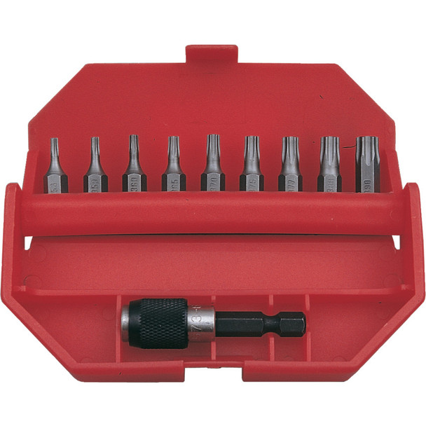 Kennedy 10-pce Screwdriver Torx Bit Set