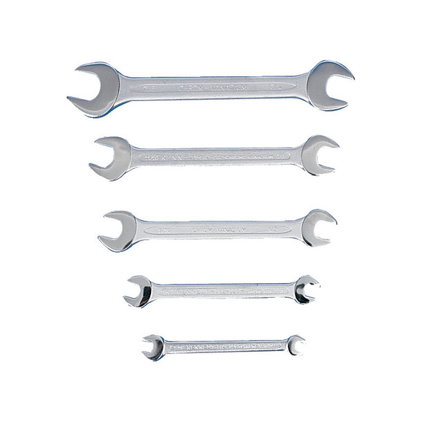 1/4-7/8"AF CV OPEN END SPANNER SET 5PC 343.79