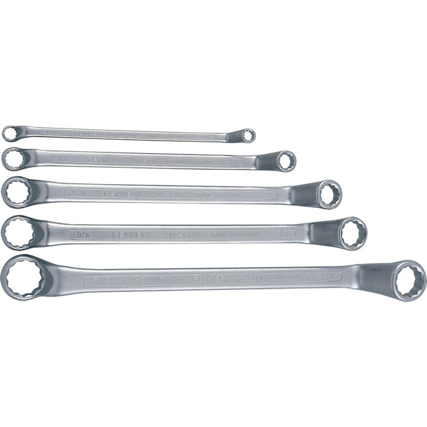 1/4-7/8"AF CV RING SPANNER SET 5PC 615.68