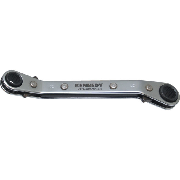 Kennedy 8mmx9mm Offset Ratchet Ring Spanner