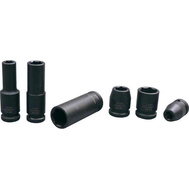 Kennedy 12mm Impact Socket 1/2" Squaredrive