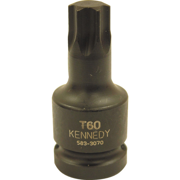 Kennedy T55 INT. TORX IMPACT SOCKET 1/2"SQUARE DRIVE