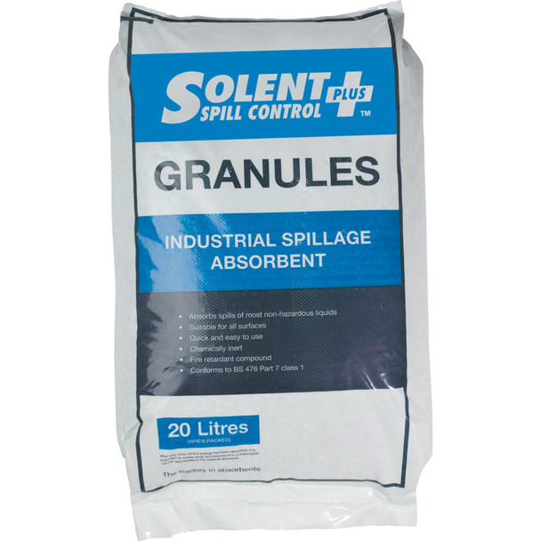 Solent SCG025 CLAY ABSORBENT GRANULES 20LTR BAG