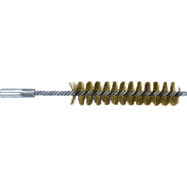 York 15/16" I/D Open Twist Tubecleaning Brush Brass
