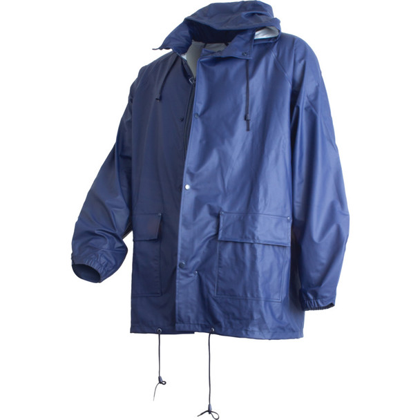 Tuffsafe RAINSUIT JACKET NAVY - LARGE