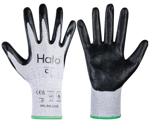 Halo Cut C 13G Foam Nitrile Palmcoated Glove Size-10 (Pk-12)