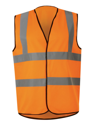 Halo Hi-Vis Waistcoat 2Bb & B(En20471) Orange (5Xl)