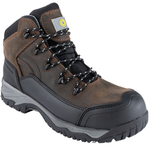 Halo Brown Hiker Boot S3 Src Size-6
