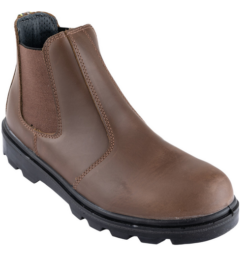Halo Dealer Boot Brown S3 Src Size-5