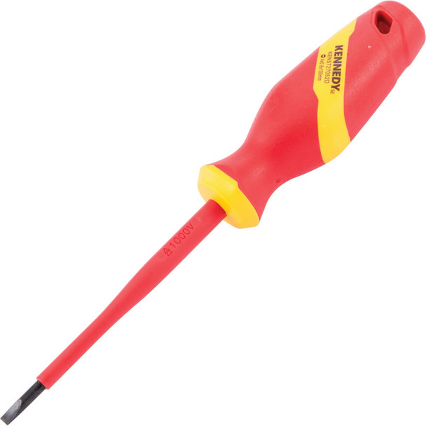 KENNEDY SE Insulated Slotted Screwdrivers-SL4x0.8x100mm