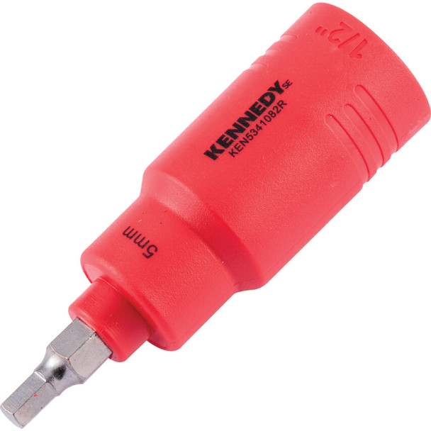 KENNEDY SE 5MM INSULATED HEXAGONAL BIT SOCKET 1/2"SQ/DR - 1000 V