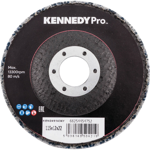 KENNEDYPRO 115mm NON-WOVEN FINISHING DISC