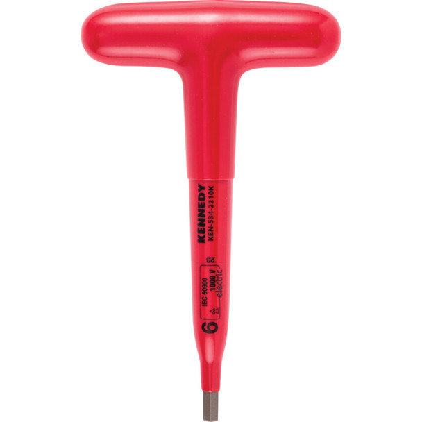 KENNEDY 150 X 6mm INSULATED KEY FOR HEXAGONAL SCREWS