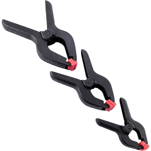 KENNEDY SPRING ACTION CLAMPS MULTI PACK OF 12