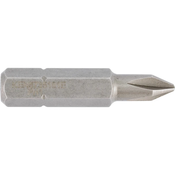 KENNEDY No.1 CROSS/PT SCREWDRIVER BIT5/16" HEX STD