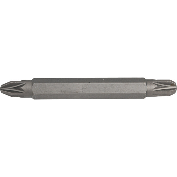 KENNEDY No.1+No2x60mm POZIDRIVE SCREWDRIVER BIT 1/4" HEX