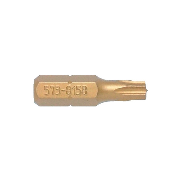 KENNEDY TX15 TORX TiN COATED SCREWDRIVER BIT 1/4" HEX STD