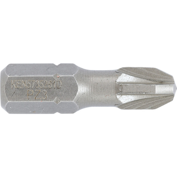 KENNEDY No.3x25mm POZIDRIVE TORSION BIT 1/4" HEX