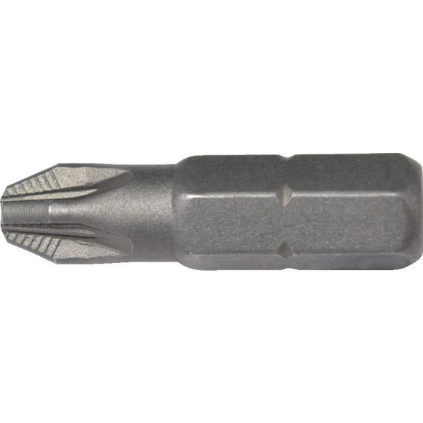 KENNEDY No.2x25mm ACR II POZIDRIVE SCREWDRIVER BIT 1/4" HEX