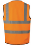 Halo Hi-Vis Waistcoat 2Bb & B(En20471) Orange (4Xl)