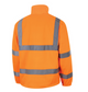 Halo Hi-Vis Fleece Jacket (En20471) Orange (S)
