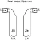 Kennedy No.25 12X12mm R/H HSS Butt Welded Lathe Tool