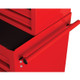 Senator Red-27" 3 Drawer Roller Cabinet